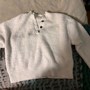 L.A hearts white cozy sweater!